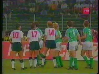 ALEMANIA FEDERAL V/S INGLATERRA (SEMIFINAL - MUNDIAL ITALIA 1990) TELEVISION CHILENA