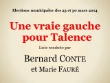 Talence 2014 Liste Une vraie gauche pour Talence -  Bernard Conte