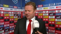 24-02-2013 Ronald Koeman na Feyenoord - PSV