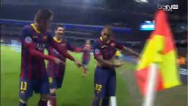 Manchester City vs FC Barcelona (0-2) | Champions League 18/02/2014