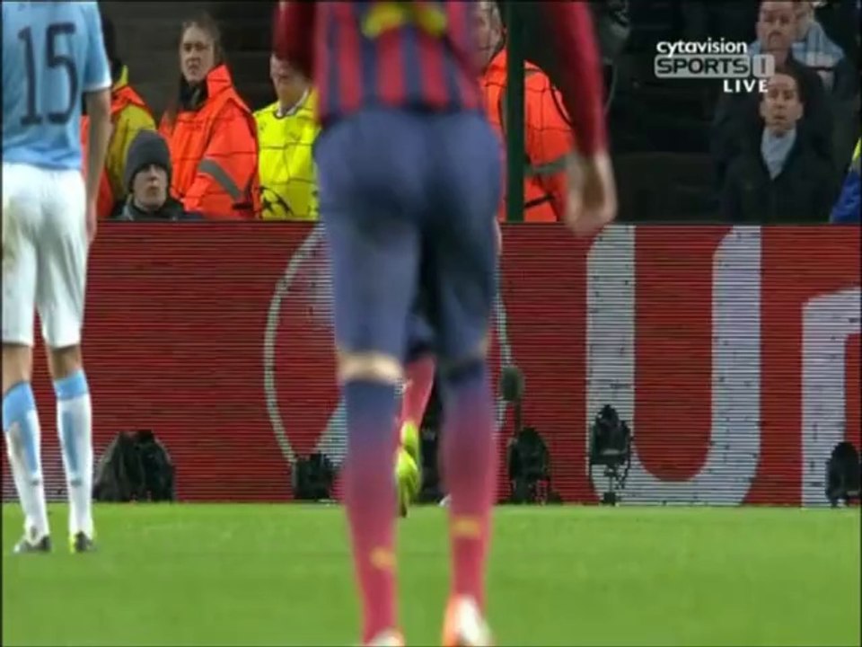 Σίτι-Μπαρσελόνα 0-2 ΤΕΛΙΚΟ