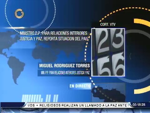 Rodríguez Torres: Fue un éxito contener a manifestantes opositores sin represión