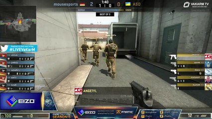 Mousesports vs Astana Dragons - Fnatic FragOut - Nuke