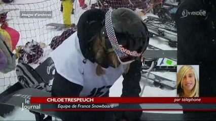 JO de Sotchi : Chloé Trespeuch se prépare pour son épreuve