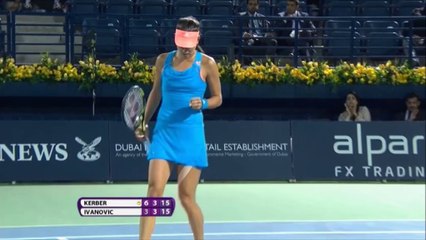 Descargar video: Dubai, la Ivanovic vince la maratona sulla Kerber