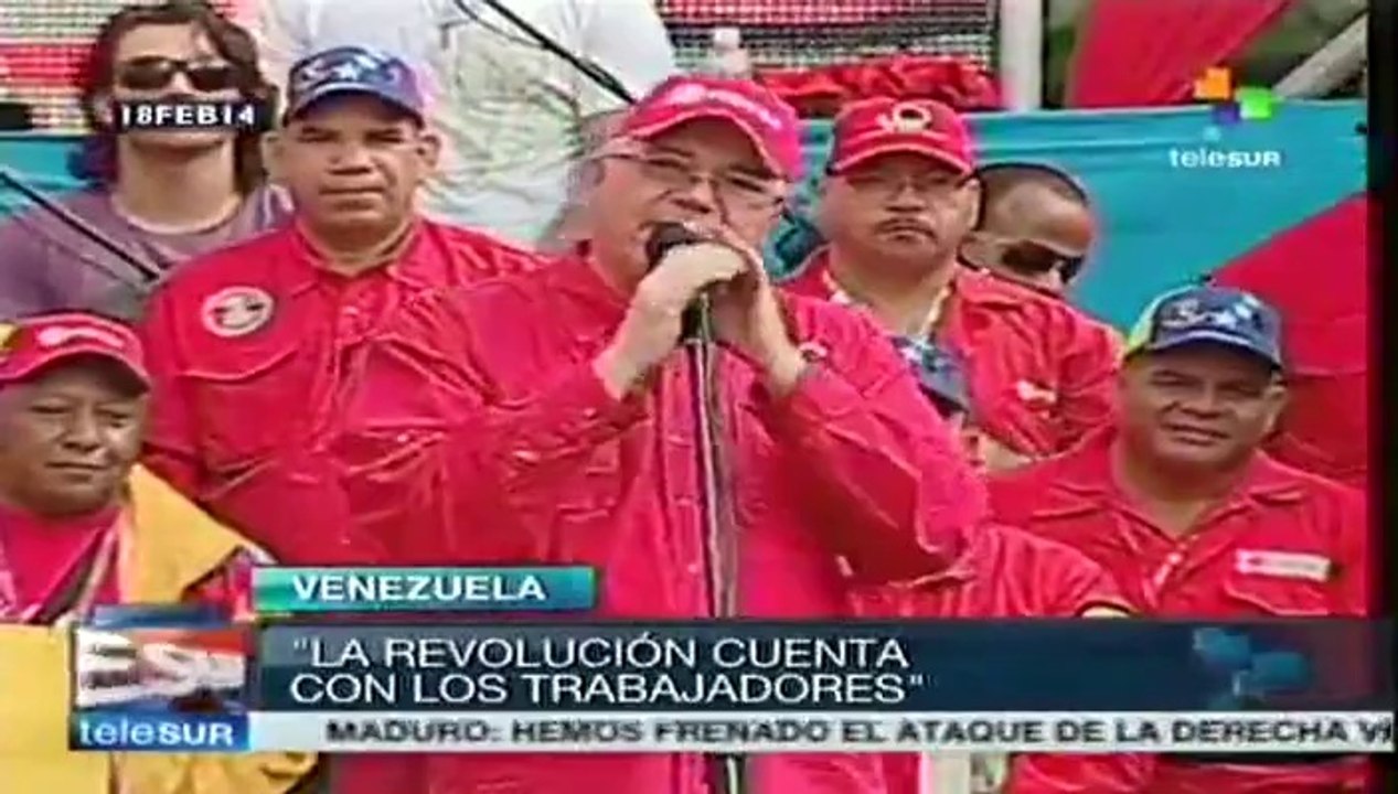 La Revolución cuenta con los trabajadores petroleros: min. Ramírez