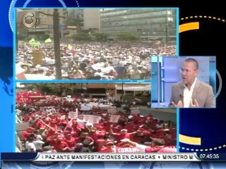 Villegas: Hechos violentos del 12 de febrero son "un golpe de estado en proceso"