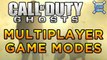 ALL Gamemodes in CoD: Ghosts (LEAKED MULTIPLAYER INFO/REVEAL)