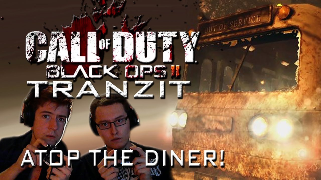 Black Ops 2: Zombies - ATOP THE DINER! - Tranzit