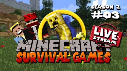 Minecraft: Hunger Games - SOME RANDOM Livestream (Part 2) w/ Alan