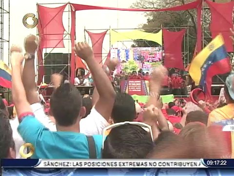 Maduro: Yo lo que quiero es paz, lo juro por Chávez