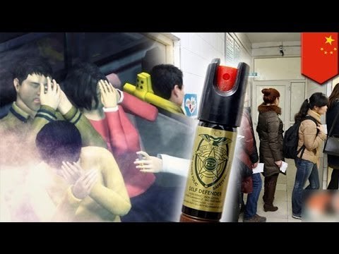 Woman pepper sprays teen girl on bus in China, 21 sent to hospital