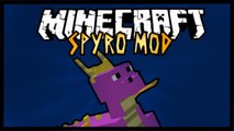 Minecraft Mod Spotlight - Spyro The Dragon Mod 1.7.2 - SPYRO IN MINECRAFT !