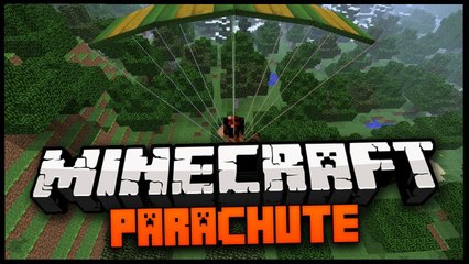 Download Video: Minecraft Mod Spotlight: PARACHUTE MOD 1.6.2 - GLIDE TO SAFETY!