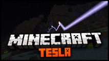Minecraft Mod Spotlight: TESLA WEAPON MOD 1.7.4 - ELECTRICITY SUPER WEAPON!