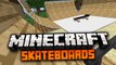 Minecraft Mod: SKATEBOARD MOD - ADD 4 SKATEBOARDS TO MINECRAFT! 1.7.4