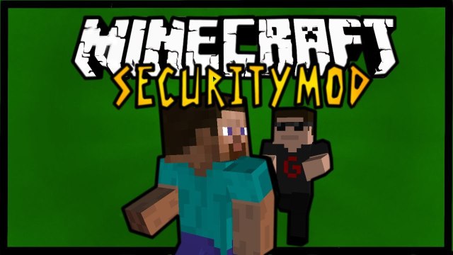 Minecraft Mod Spotlight - Security Mod - Bodyguards, Keys, Alarms + More 1.7.4