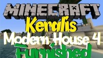 Minecraft: Keralis Modern House 4 - Furnished