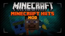 Minecraft Mod Spotlight - MINECRAFT HATS MOD 1.7.2 - DIREWOLF20 HAT, SQUID HATS   MORE !