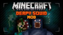 Minecraft Mod Spotlight - DERPY SQUID MOD 1.7.2 - ADDS SQUID BOSS, SQUID SWORDS   MORE !