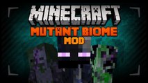 Minecraft Mod Spotlight - MUTANT BIOME MOD 1.7.2  - NEW BIOME, NEW MOBS   MORE