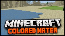 Minecraft Mod Spotlight: COLORED WATER MOD 1.6.2 - CHANGE THE COLOR OF WATER!