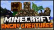 Minecraft Mod Spotlight: ANGRY CREATURES MOD 1.7.2 - NEW WEAPONS + NEW MOBS !