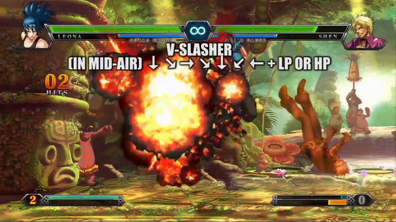 The King of Fighters XIII Team Ikari Warriors Leona Trailer