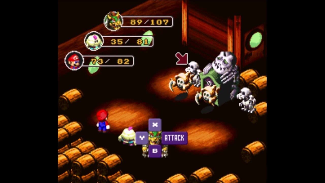 RPG Plays Super Mario RPG  - Part 12 - Johnny Jones Locker