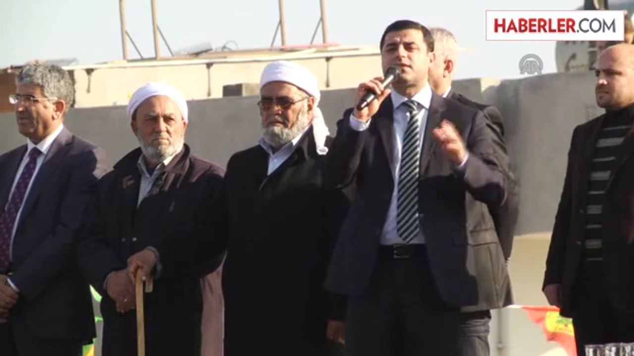BDP Genel Başkanı Demirtaş, Mersin'de Açıklaması