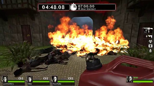 CASTLE ZOMBIE FAIL ★ Left 4 Dead 2 ★ Custom Zombies