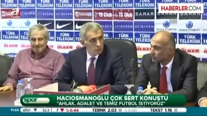 Hacıosmanoğlu Çok Sert Konuştu