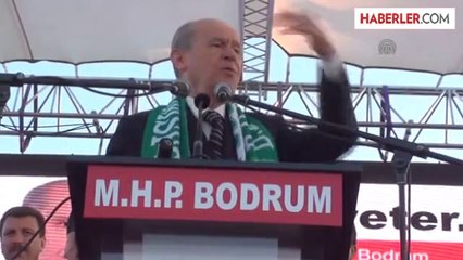 MHP Genel Başkanı Bahçeli, Muğla'da Açıklaması