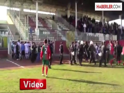 Bölgesel Amatör Lig Maçında Olaylar Çıktı