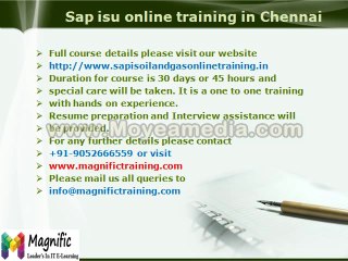 sap isu online training in ndia