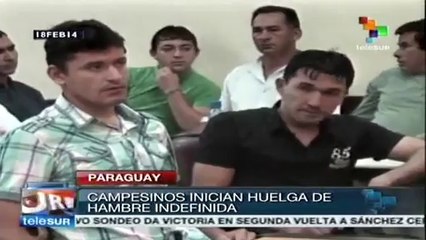 Cinco acusados por caso Curuguaty se declararon en huelga de hambre