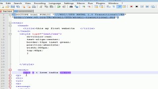 XHTML&CSS TUTORIAL IN TAMIL 12. WORKING WITH DIV