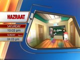 AbbTakk - Hazraaaat - Manzoor Wasaan (Promo)