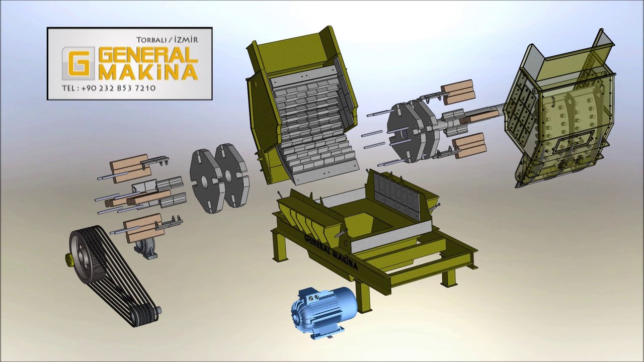 Tersiyer kırıcı 130'luk 650'lik -General Makina