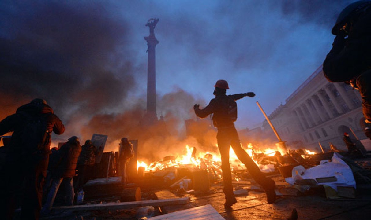 Kiev : les images de l'assaut contre les manifestants