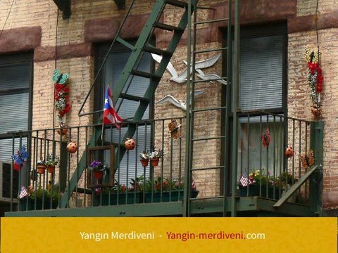 Yangın Merdiveni Basamak Yüksekliği