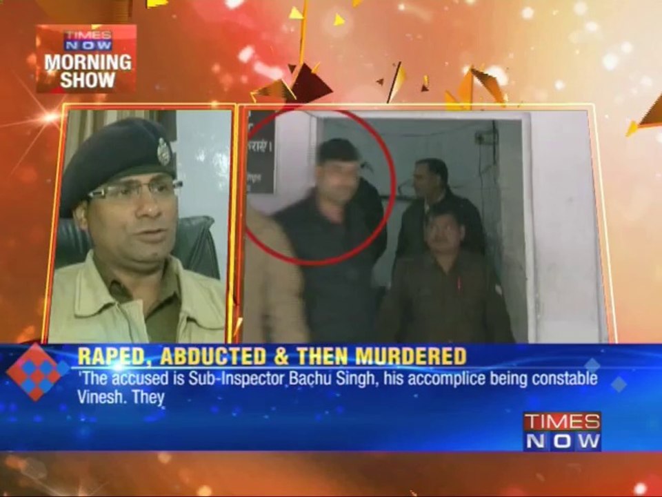 UP cop held for murder?