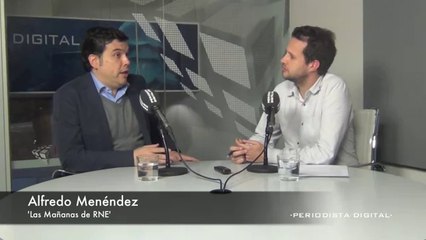 Alfredo Menéndez, presentador de 'Las mañanas de RNE'. 18-2-2014