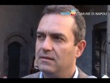 Napoli - De Magistris su futuro Bagnoli e protesta tassisti (18.02.14)