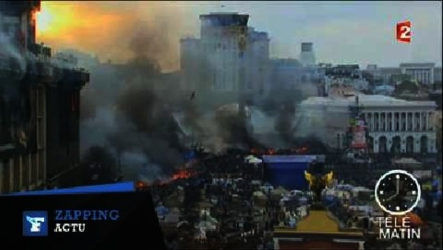 Ukraine : violence et chaos dans le centre de Kiev