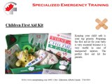Emergency First Aid and CPR Kits