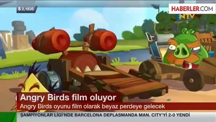 Angry Birds'ün Filmi Çekilecek