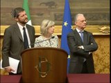 Roma - Le consultazioni di Matteo Renzi  Scelta Civica per l'Italia (18.02.14)