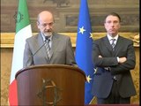 Roma - Le consultazioni di Matteo Renzi. Minoranza linguistica della Valle d'Aosta (18.02.14)