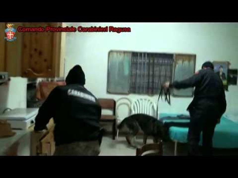 Ragusa - Blitz antidroga nei luoghi del commissario Montalbano (16.02.14)